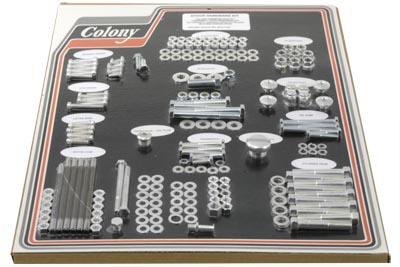 Stock Style Hardware Kit Standard Cadmium for FL & FX 1979-80